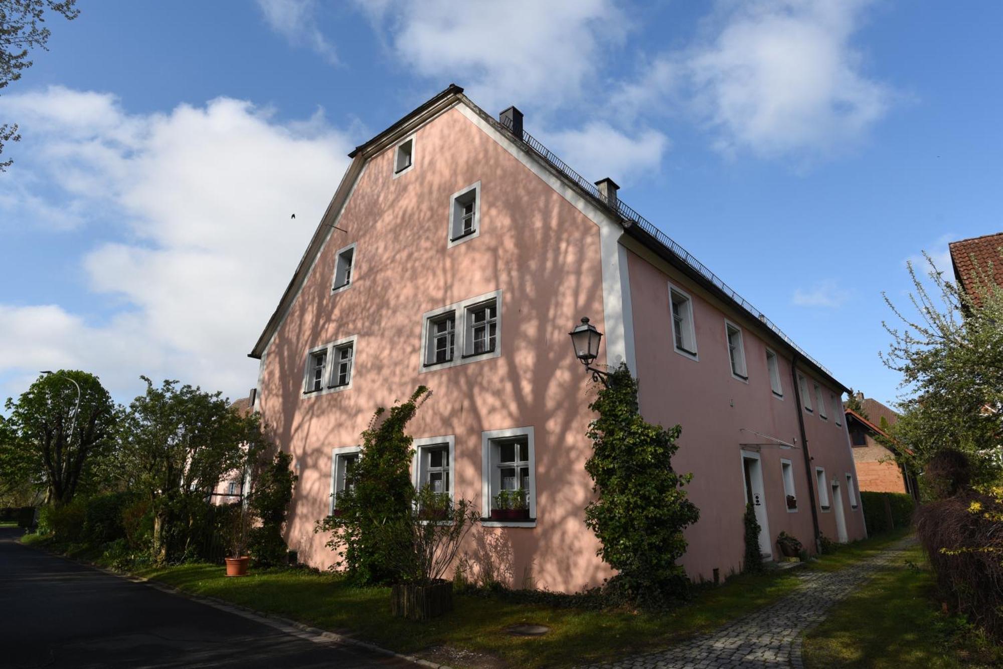 Ferienwohnung Am Wasserschloss Schnabelwaid Exteriör bild