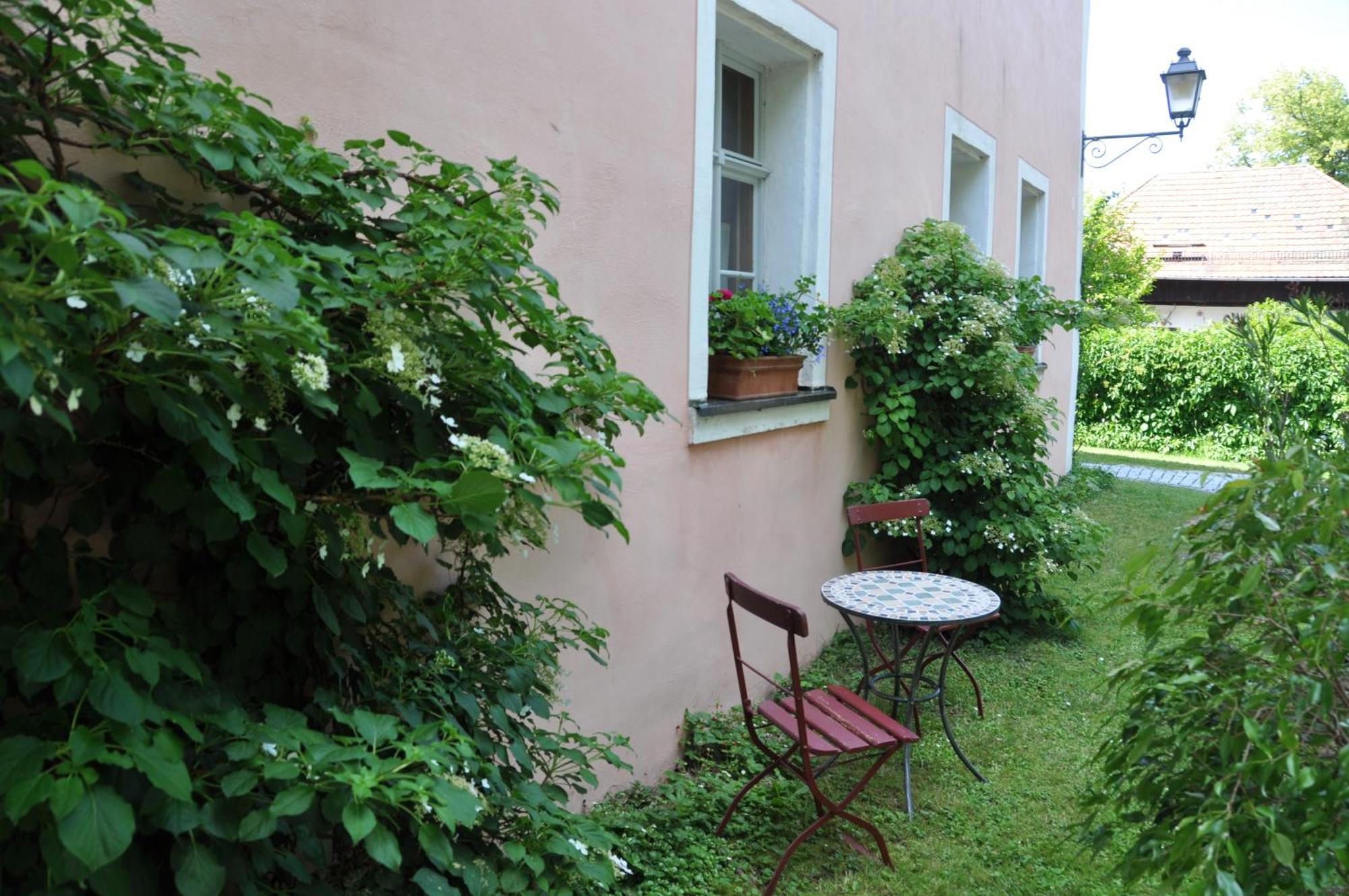 Ferienwohnung Am Wasserschloss Schnabelwaid Exteriör bild